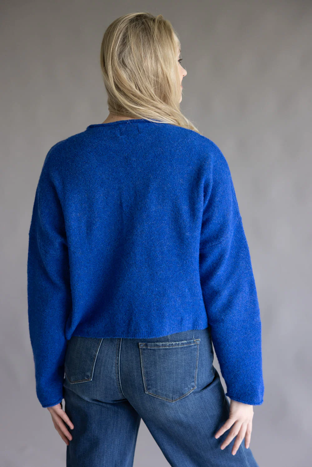 Things Between Piper Cardigan for Women in Blue | TBW237-G-BLU - Image 3