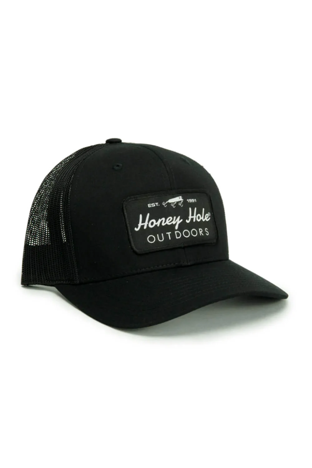 Honey Hole OG Rec Trucker Hat for Men in Black | SB-OGR-B