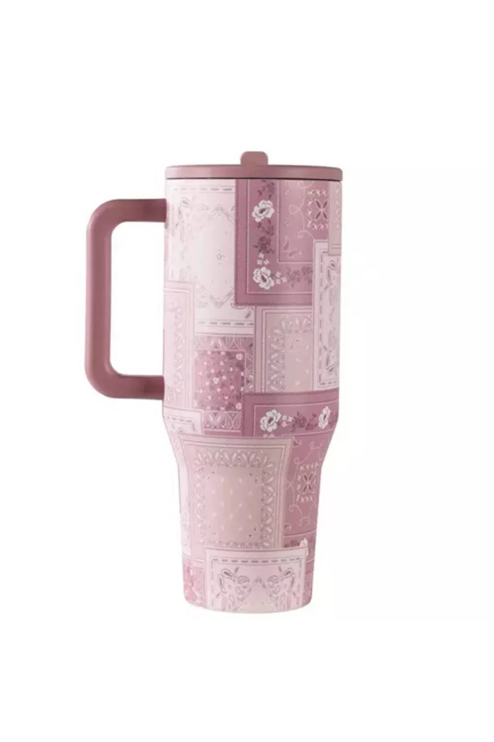 HydroJug Traveler 40 oz Tumbler in Bandana | PINK-840494403099 - Image 2