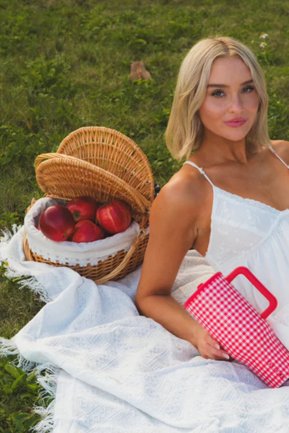 HydroJug Traveler 40 oz Tumbler in Summer Picnic | REDGINGHAM-840494420416 - Image 3