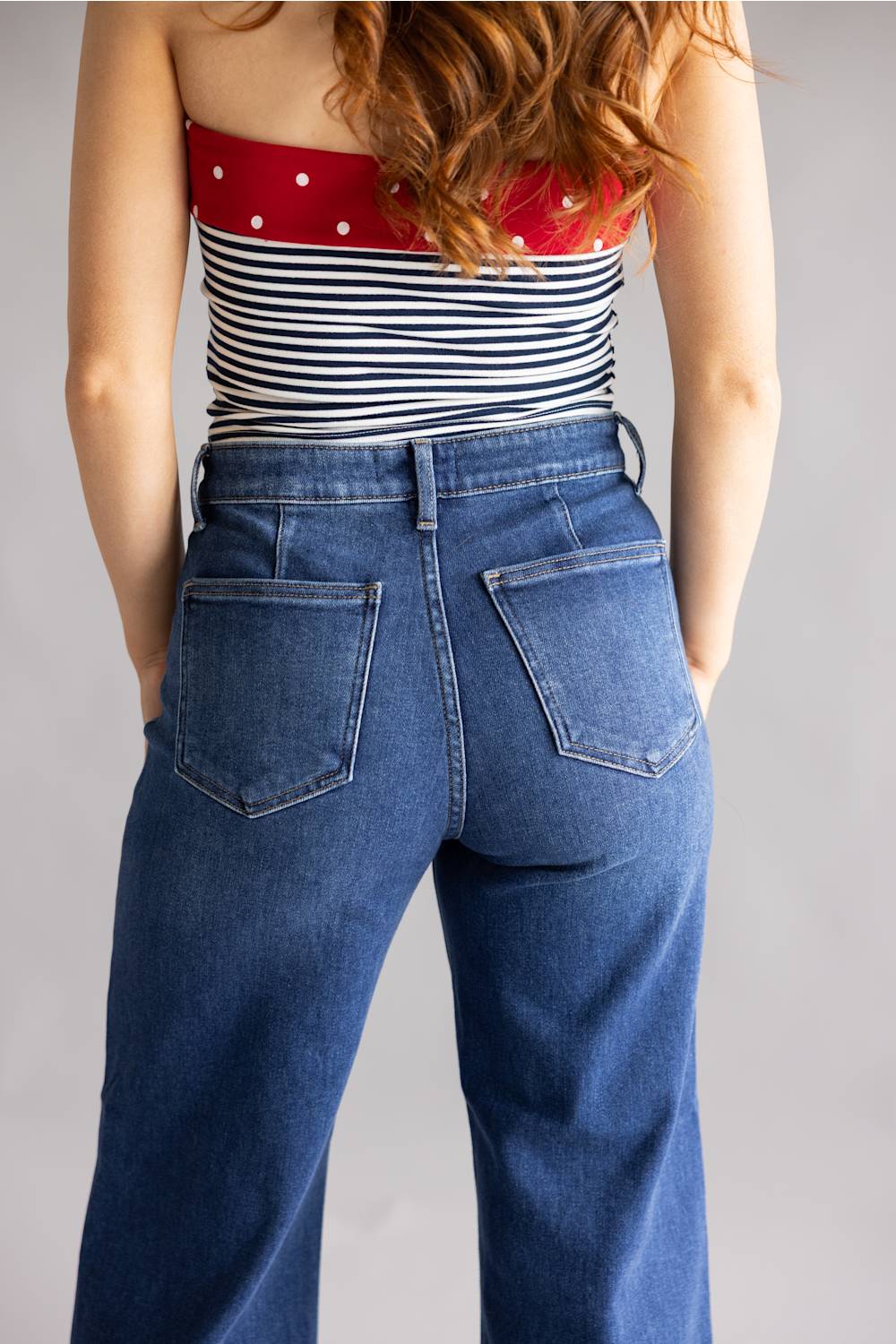 JBD Ruby High Rise Trouser Jeans for Women | DP864 - Image 2