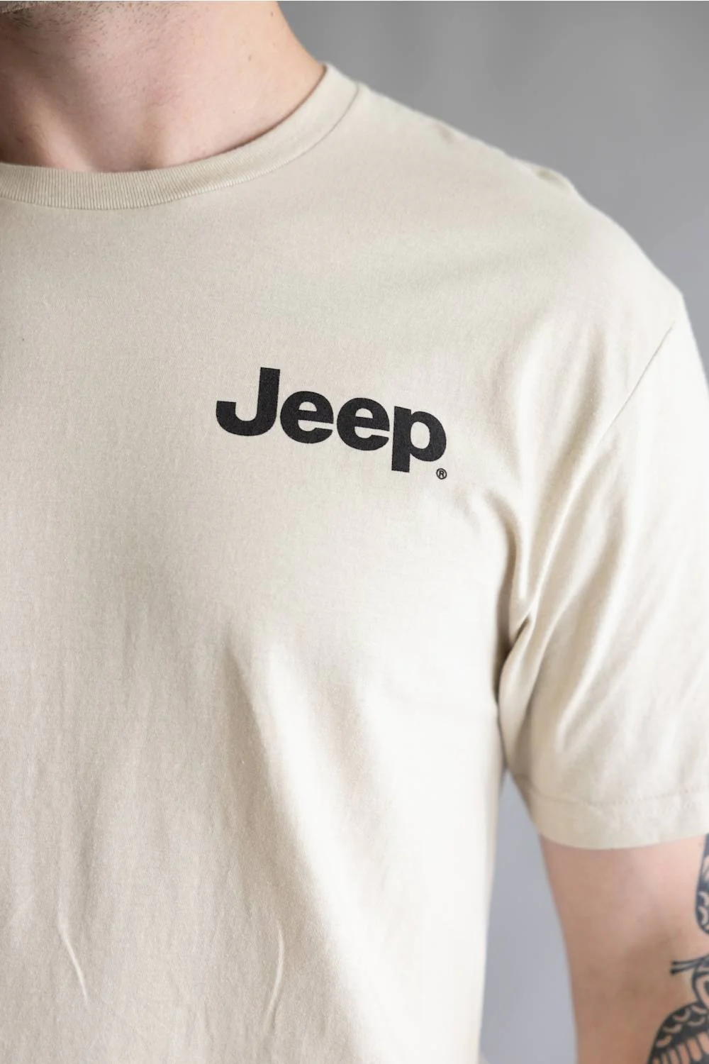 Jeep Camo Wrangler Labs T-Shirt for Men in Sand | 7261-SAND - Image 4