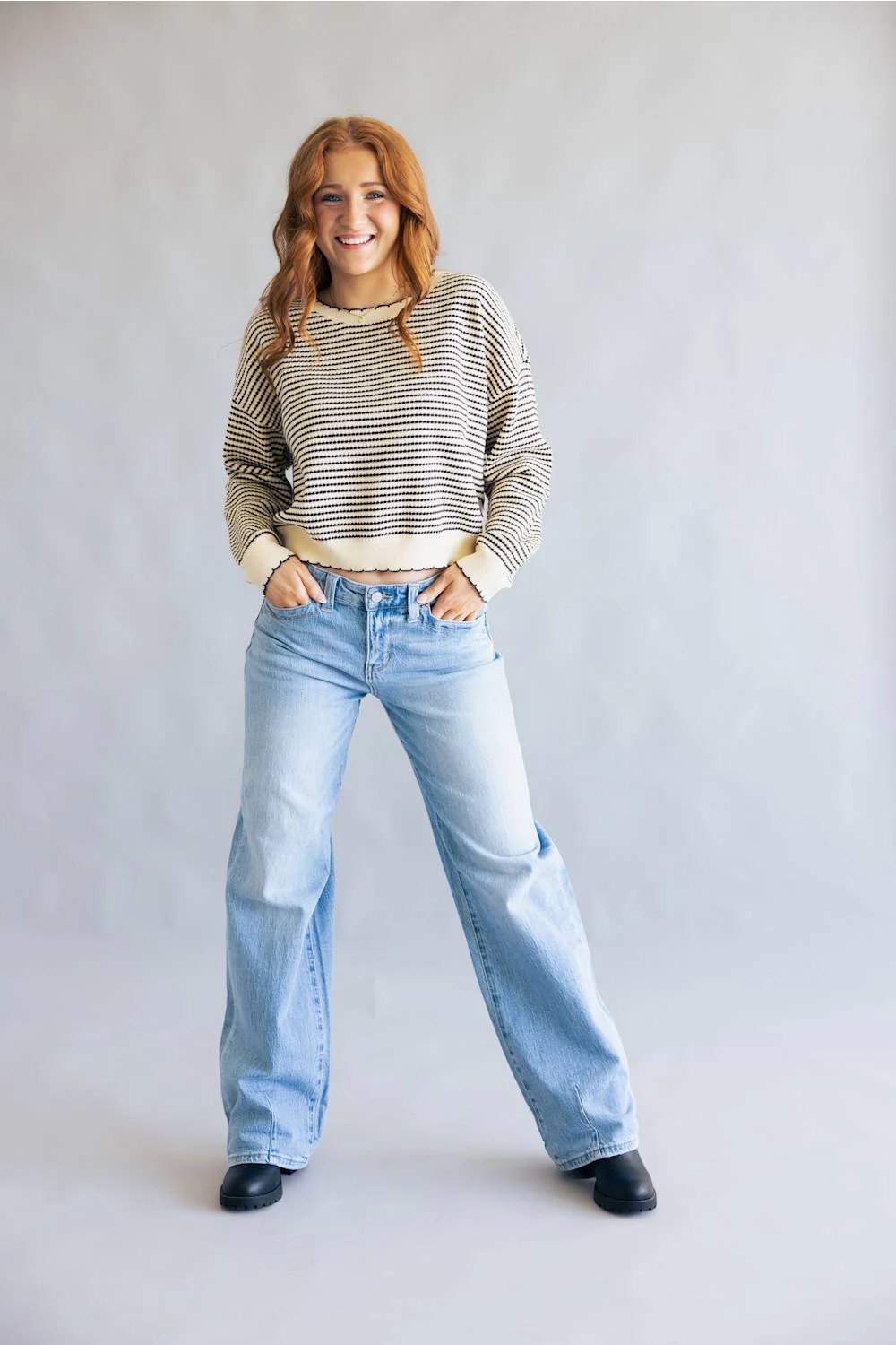 KanCan Nina 90’s Low Rise Loose Baggy Jeans for Women | KC2246ML - Image 2