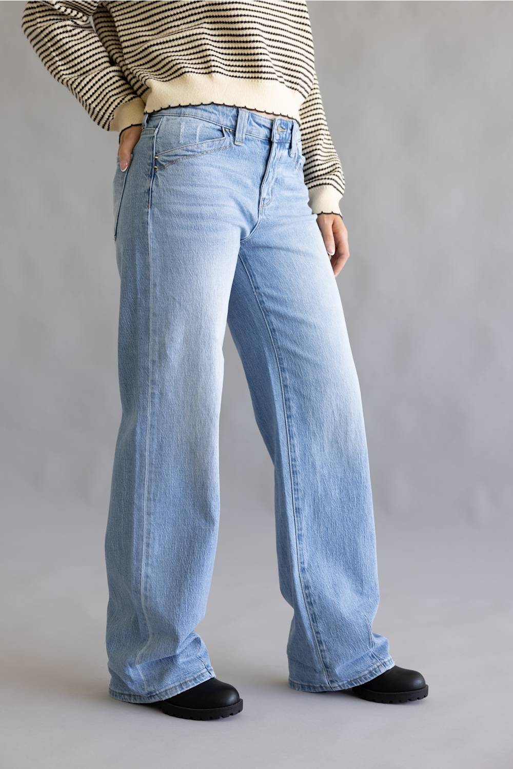 KanCan Nina 90’s Low Rise Loose Baggy Jeans for Women | KC2246ML - Image 5