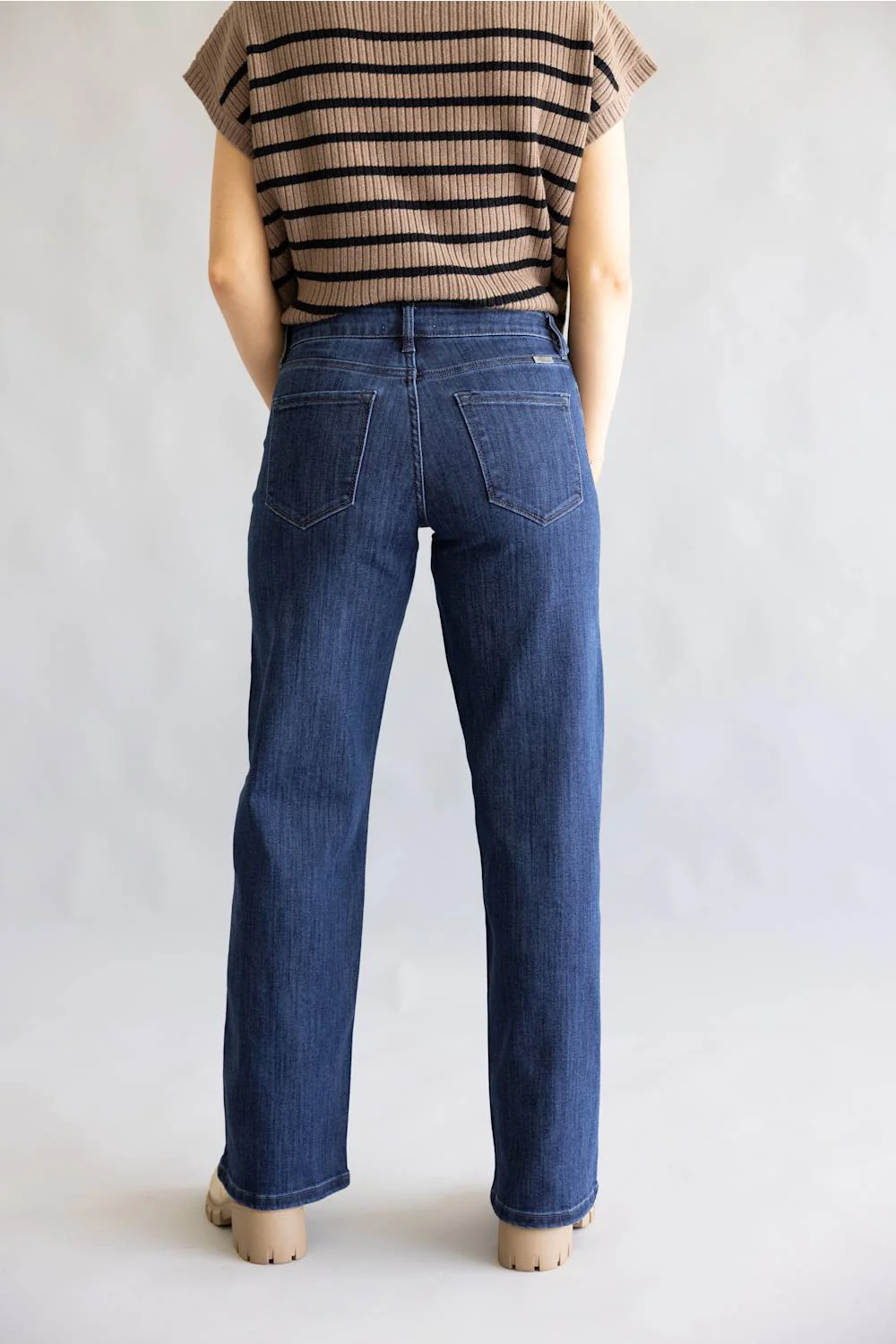 KanCan Norie High Rise Wide Leg Jeans for Women | KC20089D - Image 4