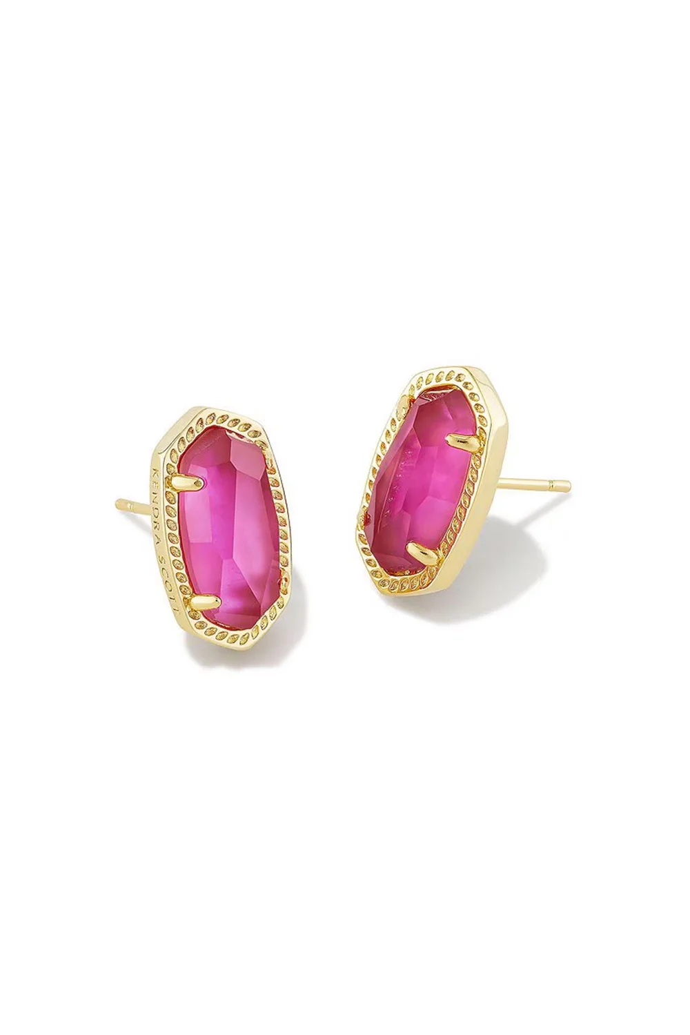 Kendra Scott Ellie Stud Earrings in Azalea Pink | 4217703454