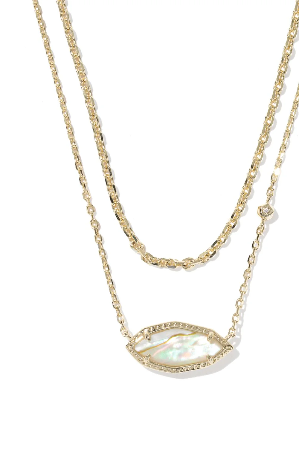 Kendra Scott Ophelia Multi Strand Gold Necklace - Image 2