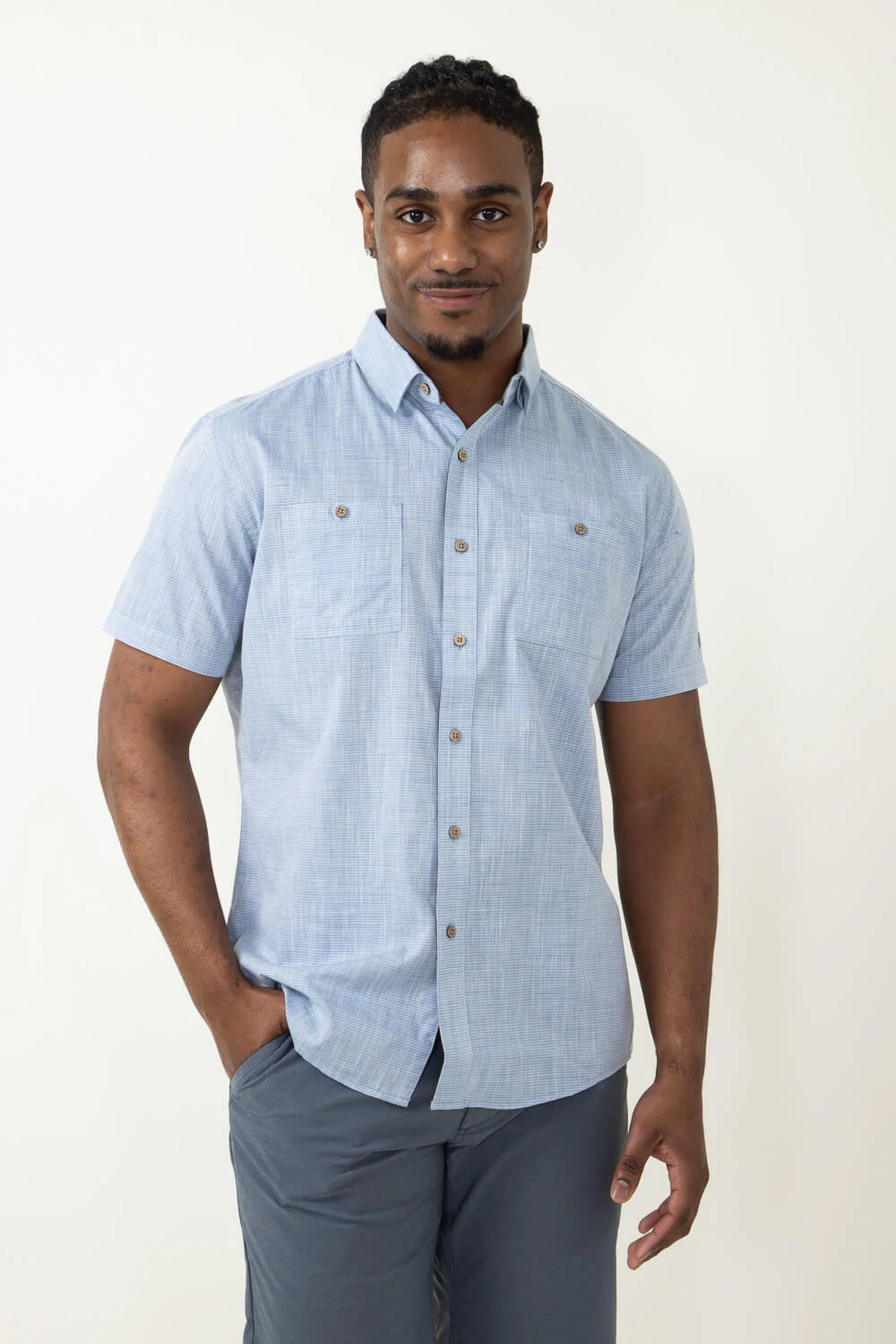Kuhl Karib Stripe Shirt for Men in Blue | 7460-HRBL
