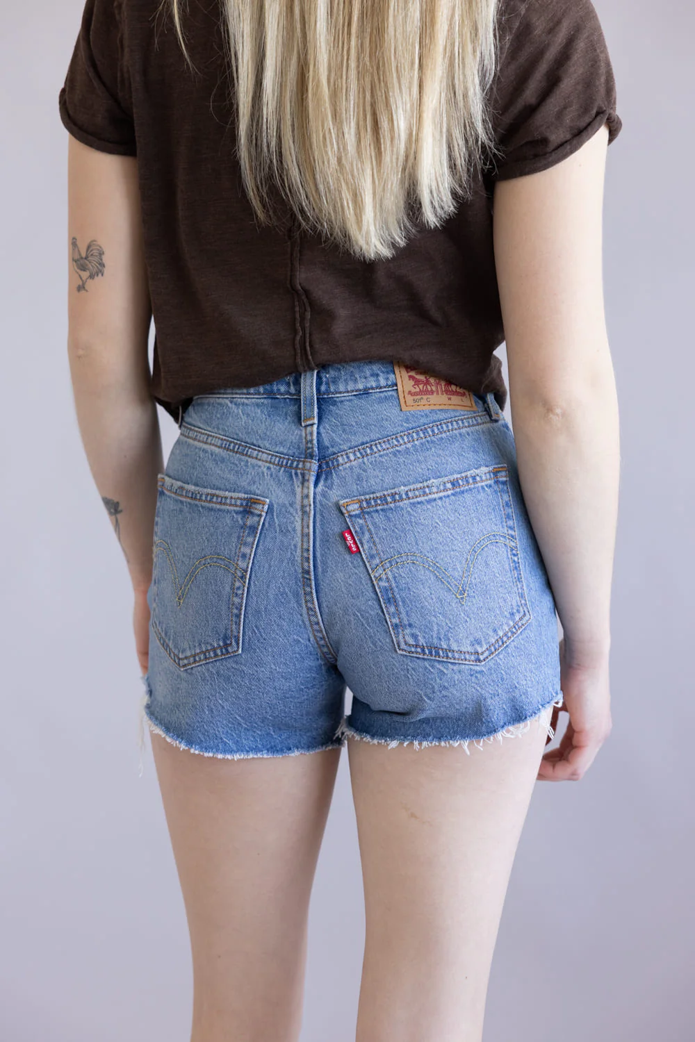 Levi’s 501 Curve Denim Shorts for Women | 005DP-0004 - Image 2