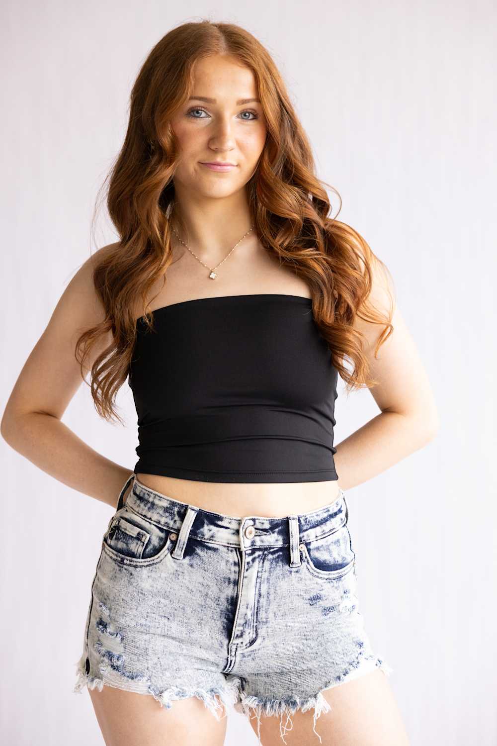 Love Poem Double Layer Tube Top