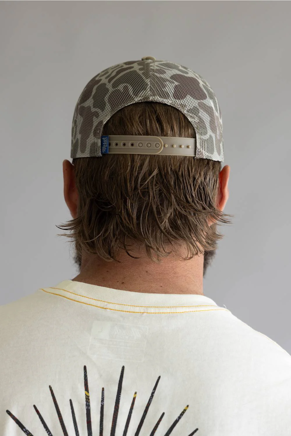 Marsh Wear Tight Lines Trucker Hat in Khaki Mallard Camo | MWC1071-KHMC-KHAKICAMO - Image 3