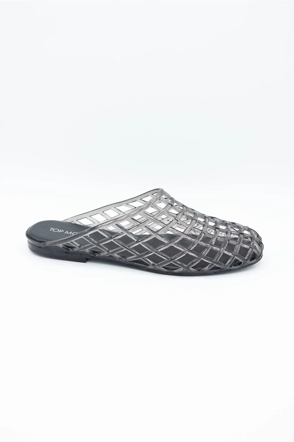 Top Moda Solar Jelly Slides for Women in Black | LADY-BLACK - Image 3