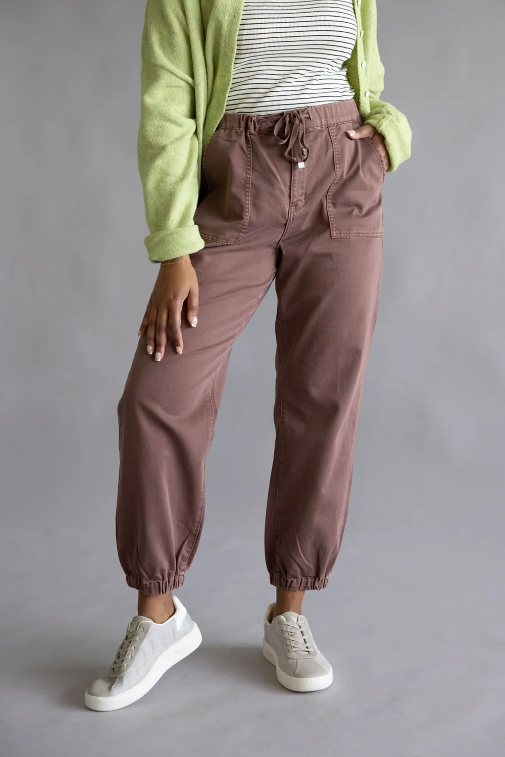 Mica Cropped Jogger Pants for Women - Image 6