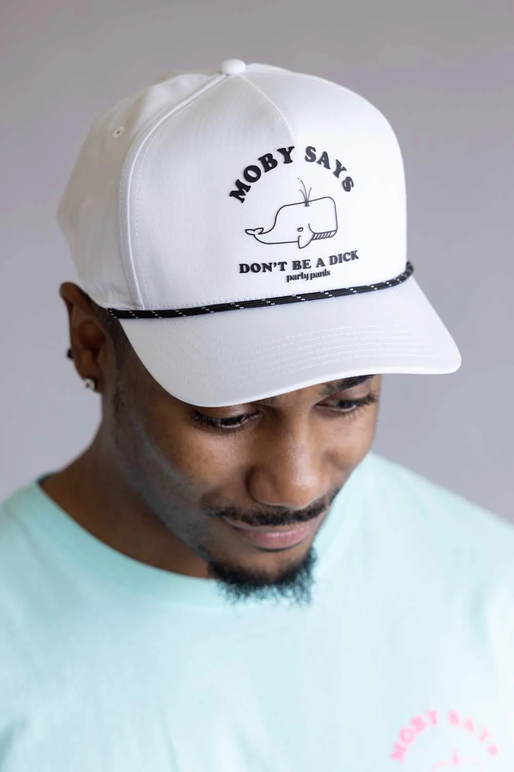 Party Pants Moby Says Snapback Hat for Men - Image 2