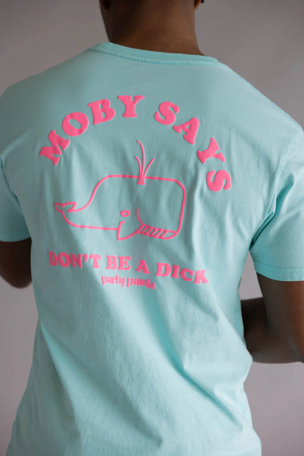 Party Pants Moby Says T-Shirt for Men