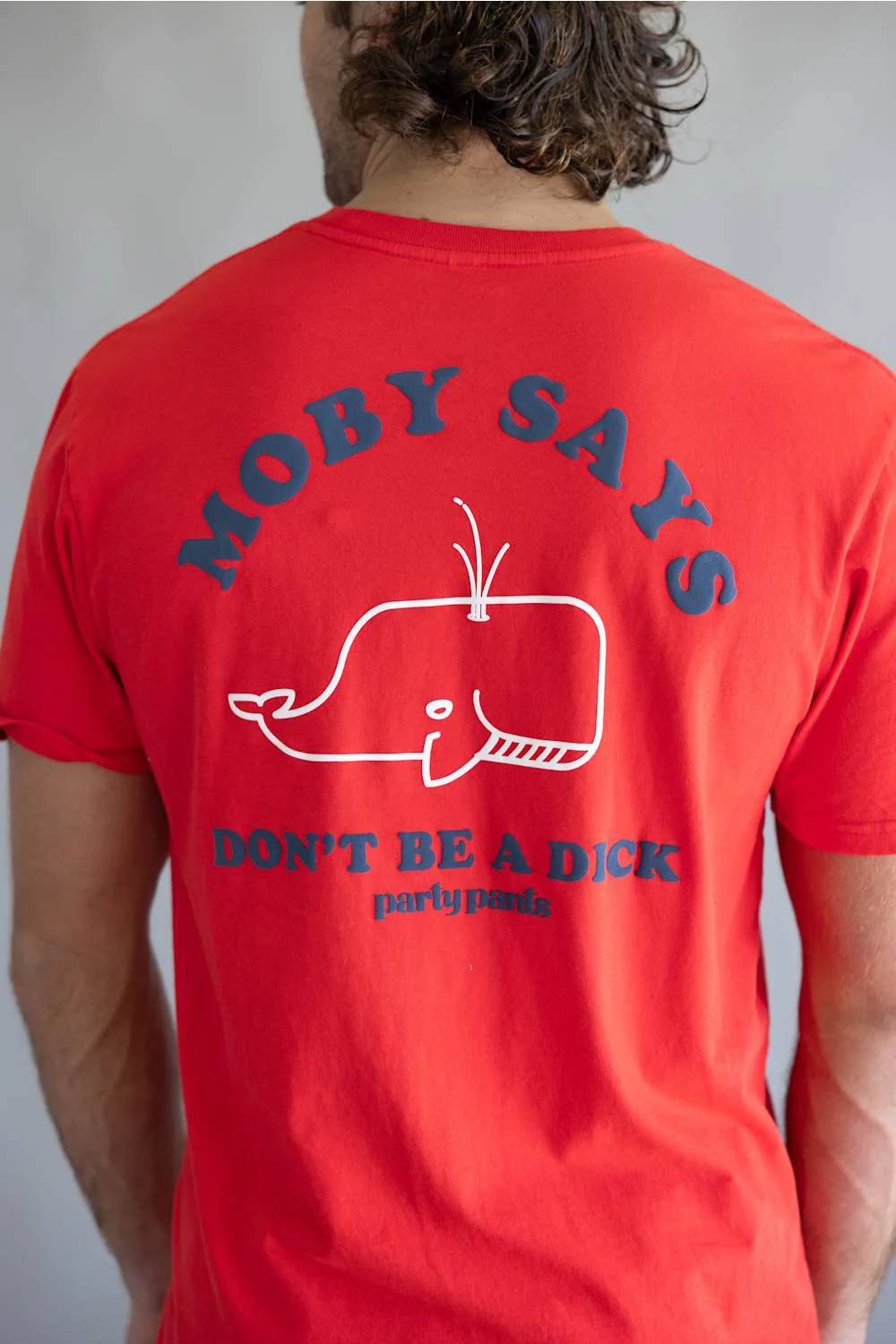 Party Pants Moby Says T-Shirt for Men - Image 2
