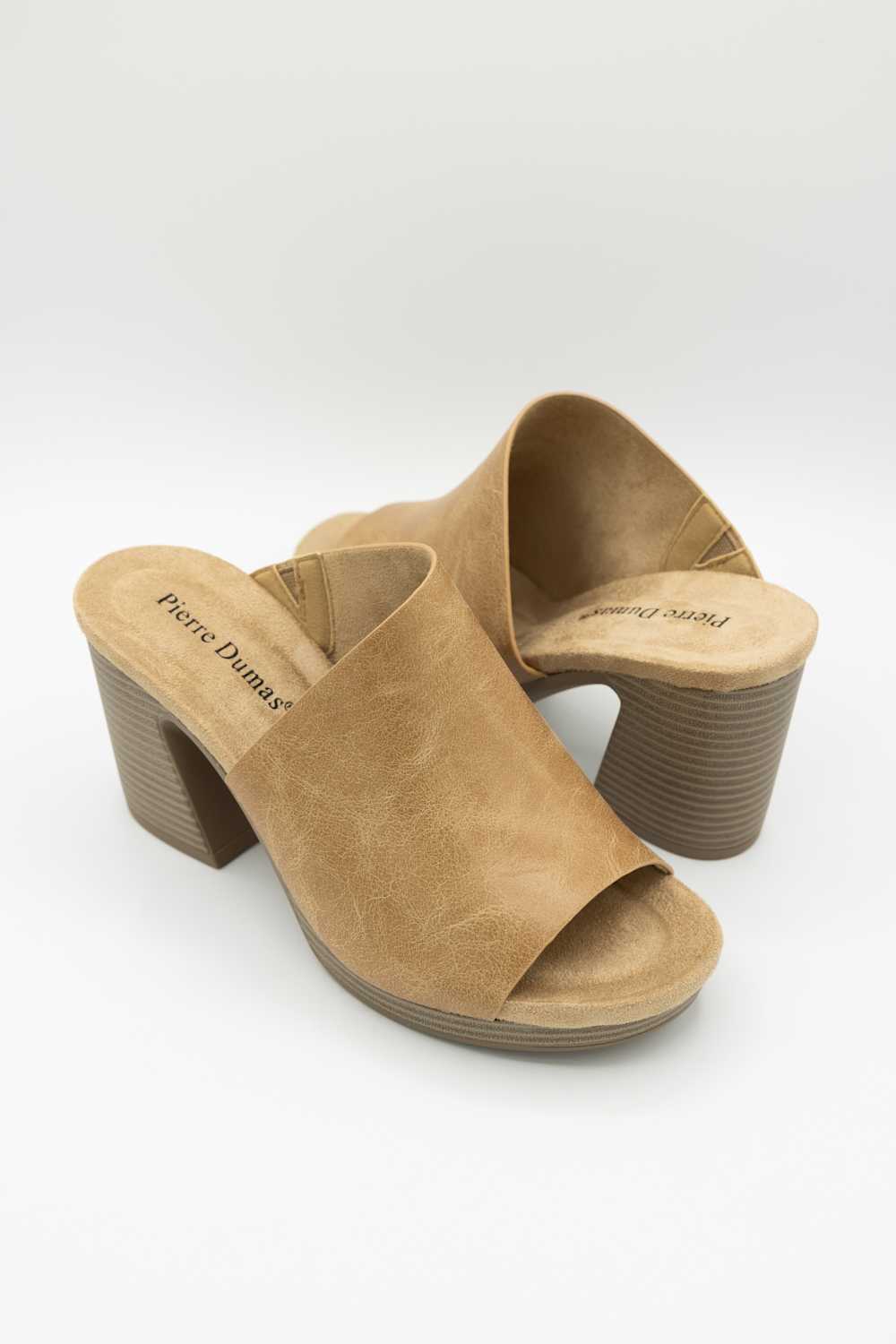 Pierre Dumas Morgen Platform Wedges for Women in Taupe | 27610-434-TAUPE