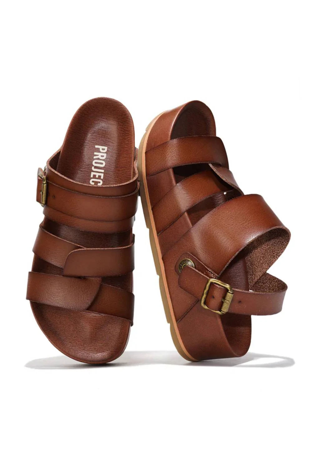 Project Cloud Palace Platform Sandals for Women in Clay | PCF-007-CLAY - Image 3