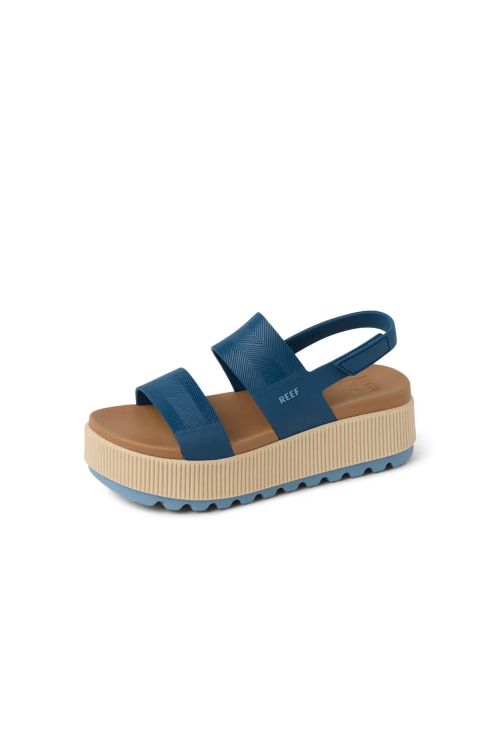 Reef Water Vista Higher 2 Sandals for Women in Navy/Tan | CJ9866 - Image 3