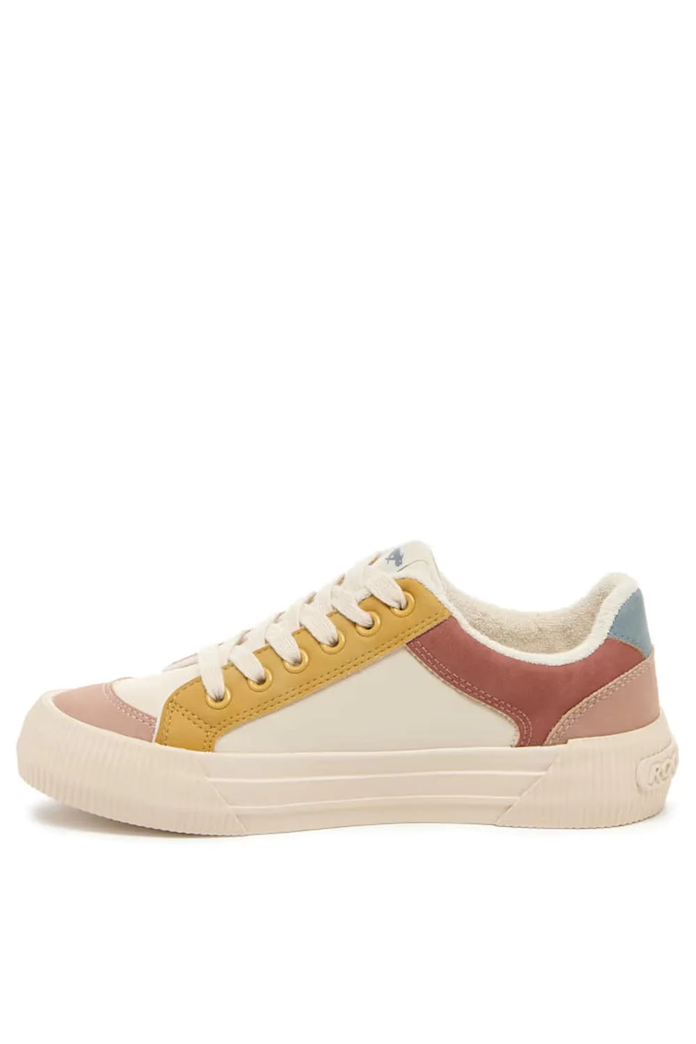 Rocket Dog Cheery Color Block Sneakers for Women in Tan | CHEERYBLOCKED-TAN - Image 2