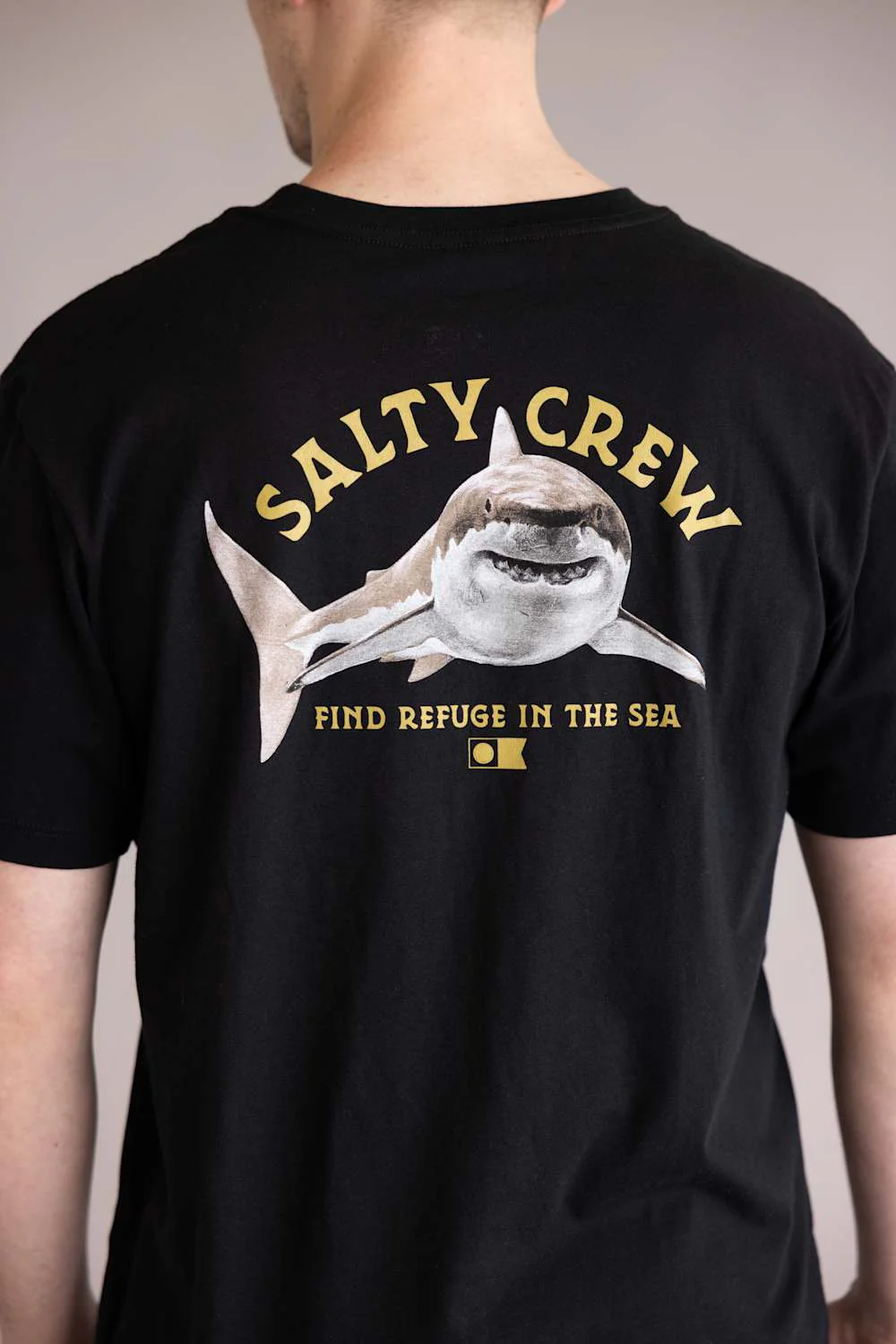 Salty Crew Lurking T-Shirt for Men in Black | 20035831-BLK