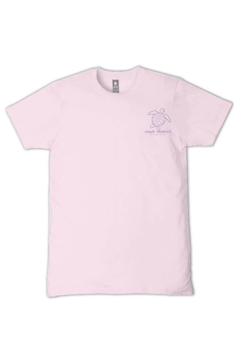 Simply Southern Turtle Tracking T-Shirt for Women in Peony | SS-TRACKT5-PATCH-PEONY - Image 3