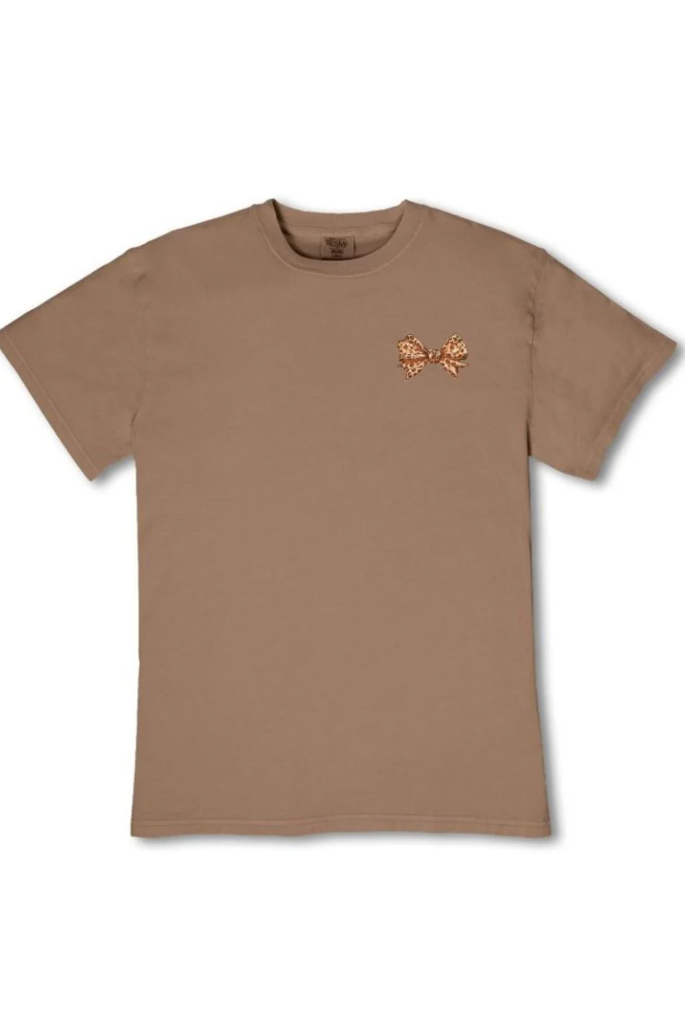 Simply Southern Youth Always In A Good Mood Mineral Wash T-Shirt for Girls in Rawhide Brown | YTH-MINWASH-MOOD-RAWHD - Image 4