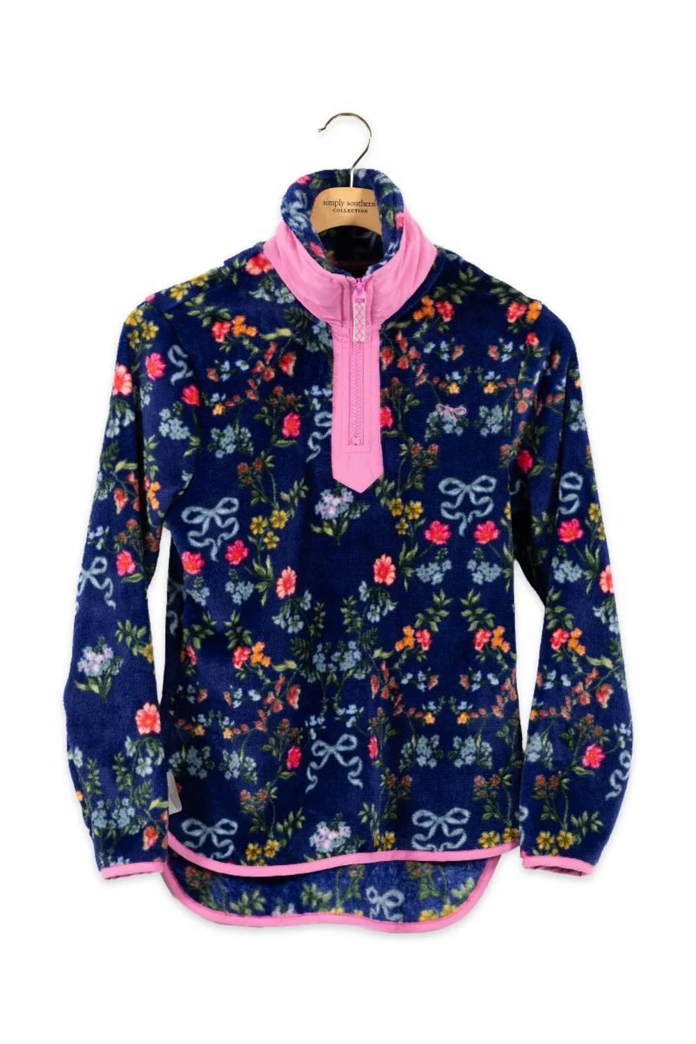Simply Southern Youth Quarter Zip Pullover for Girls - Image 2
