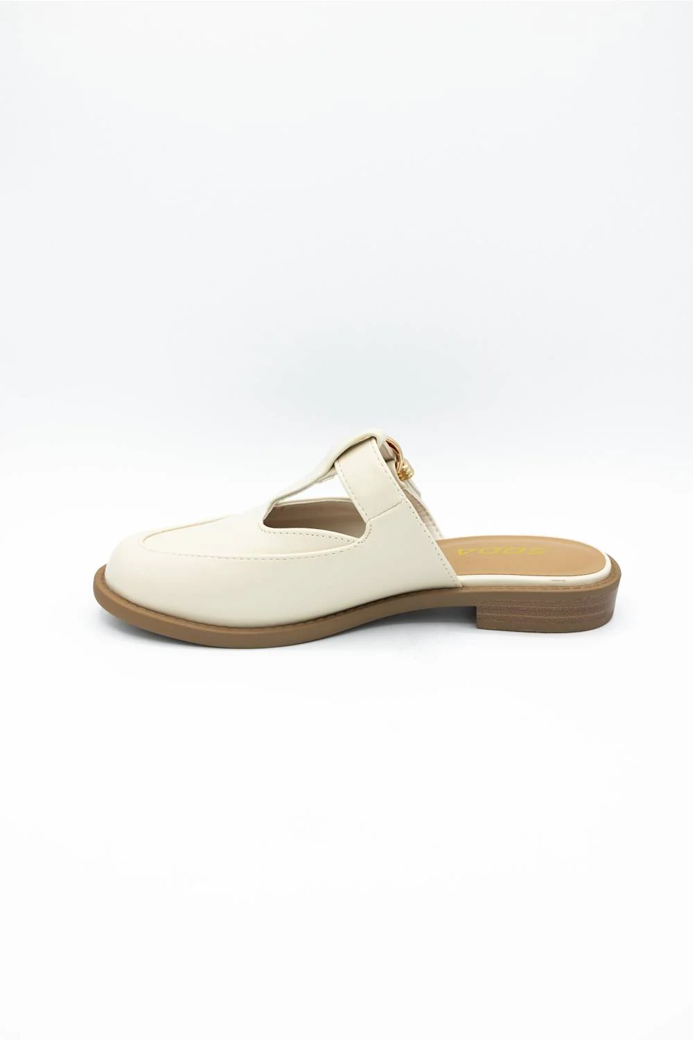 Soda Kenzie Mules for Women in Bone | KENZIE-S-BONE - Image 4