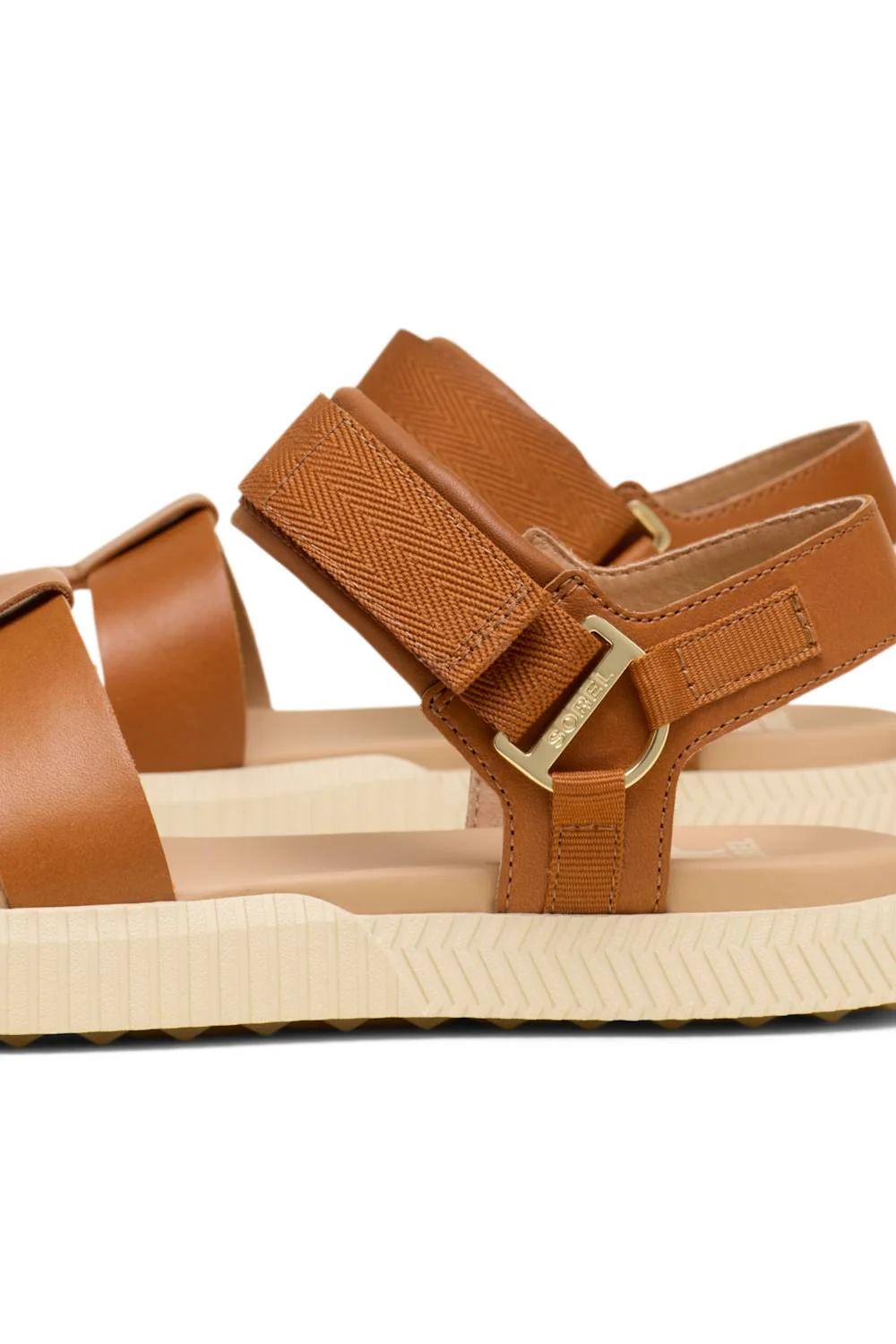 Sorel Ona Ave Ankle Strap Sandals for Women in Iced Tea | 2113191-222 - Image 4