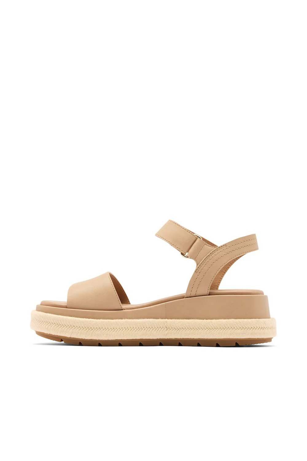 Sorel Sun Peak Platform Sandal for Women in Honest Beige | 2151301-246 - Image 8
