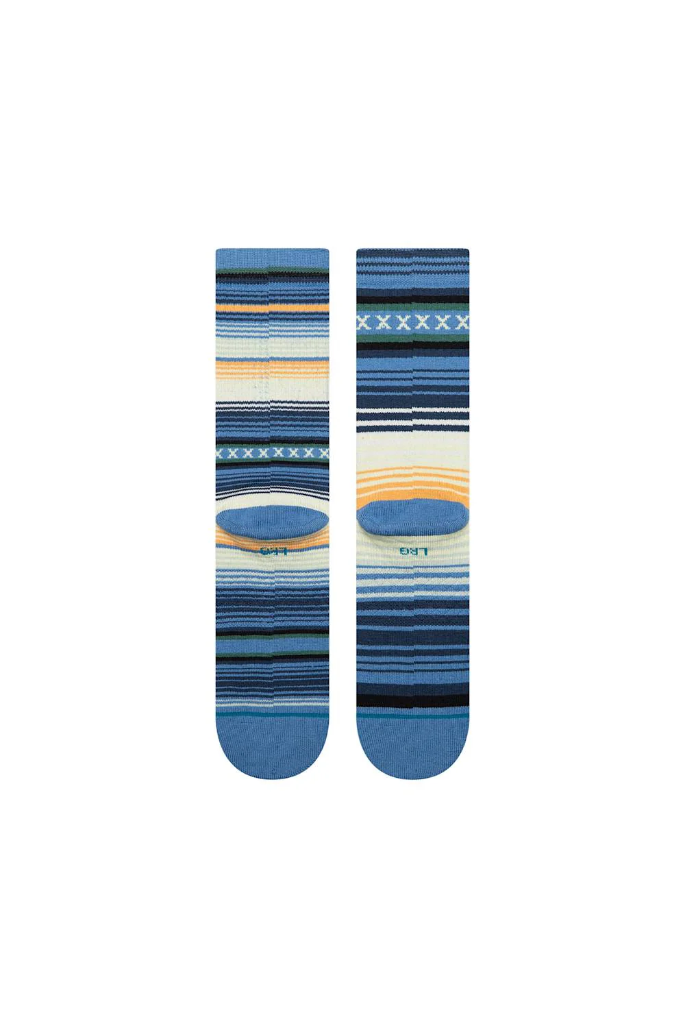 Stance Curren ST Crew Socks in Capri Blue | A556A20CHS-CAP-BLUE - Image 2