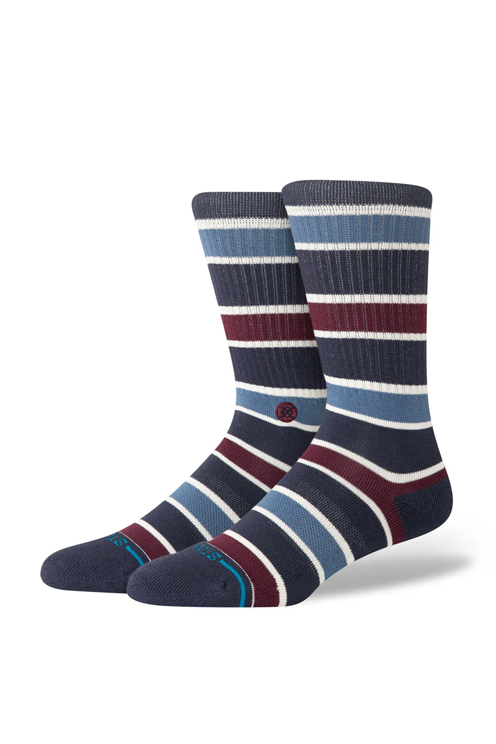 Stance Devon Crew Socks for Men in Navy | A556C25DEV-NVY
