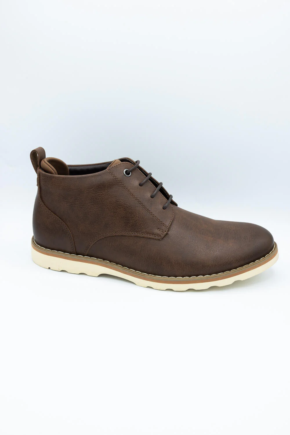 Madden Brawly Lace Up Boots for Men in Cognac | MBRAWLY-COGNAC - Image 2