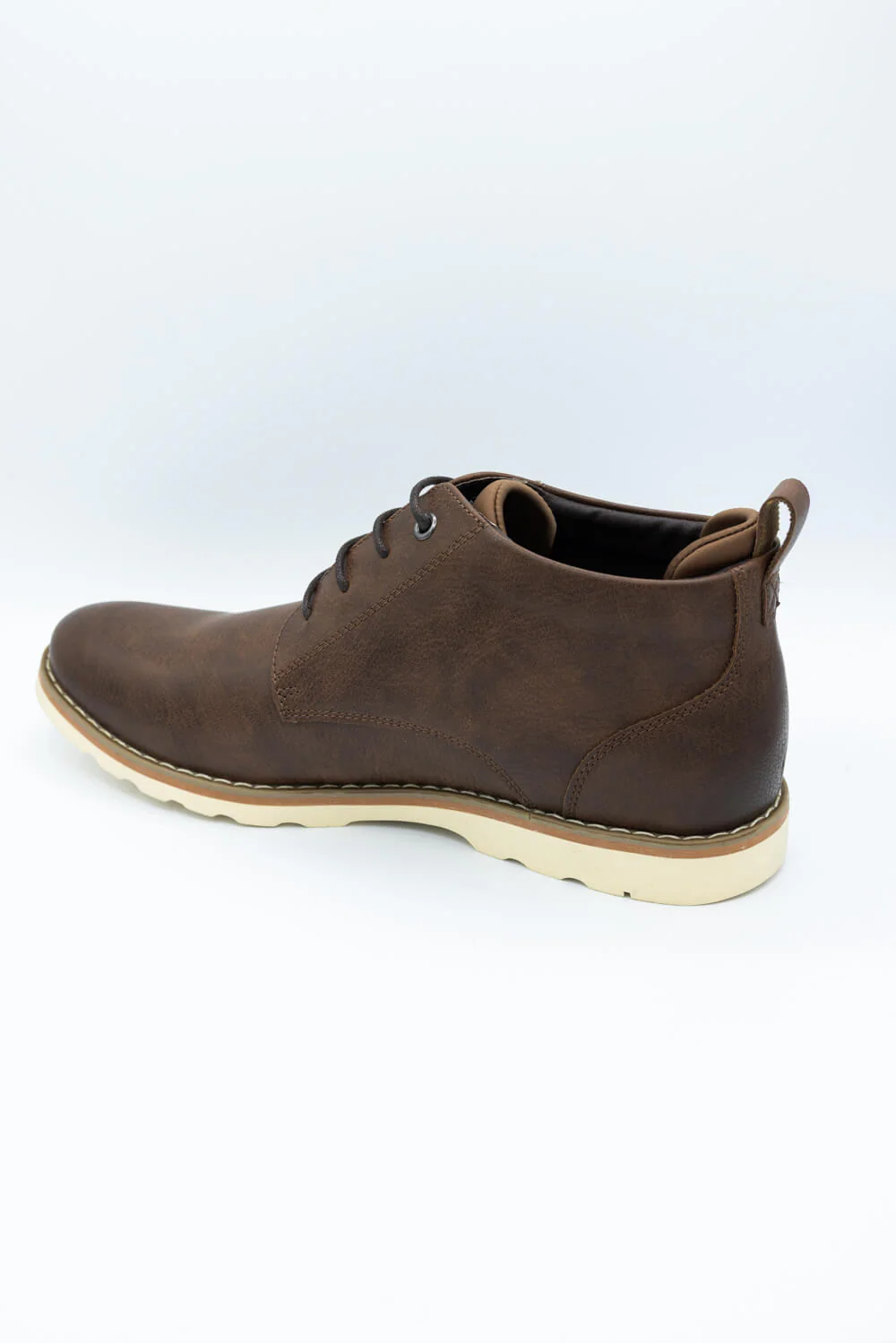 Madden Brawly Lace Up Boots for Men in Cognac | MBRAWLY-COGNAC - Image 3