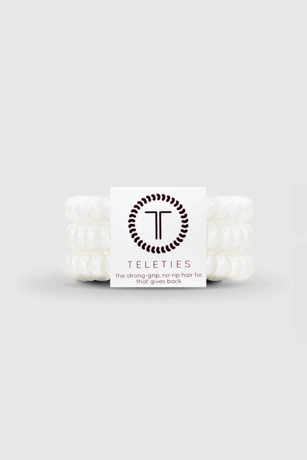Teleties Small Bands Pack in Coconut White | TT-S-006