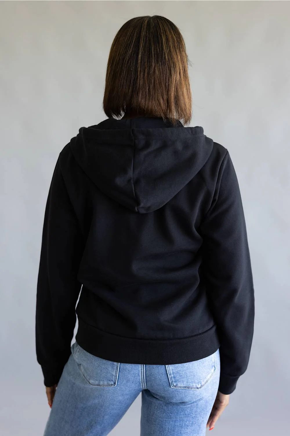 The North Face Evolution Simple Dome Full Zip Hoodie for Women in Black | NF0A8EU0-JK3 - Image 4