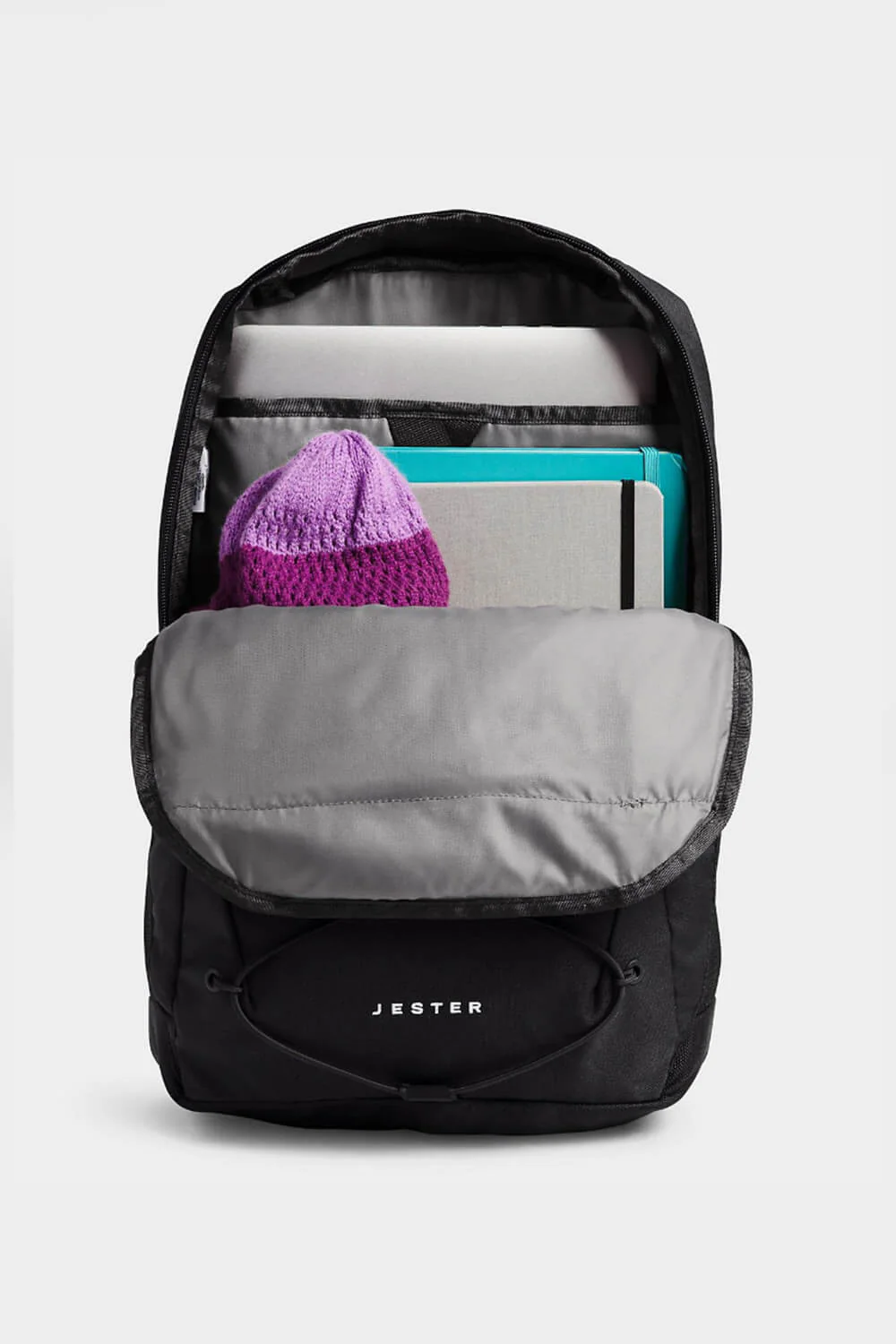 The North Face Jester Backpack for Women in Black | NF0A3VXG-4H0 - Image 4