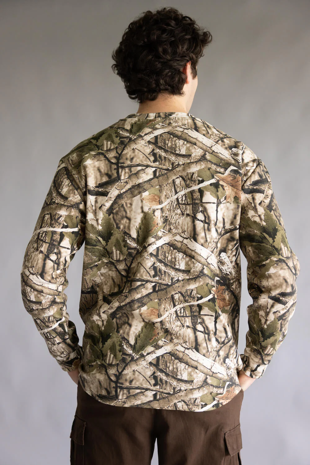 Thermal Forest Long Sleeve Shirt for Men in Camo | P416733-TWILL - Image 2