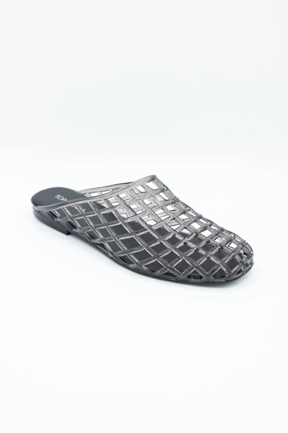 Top Moda Solar Jelly Slides for Women in Black | LADY-BLACK