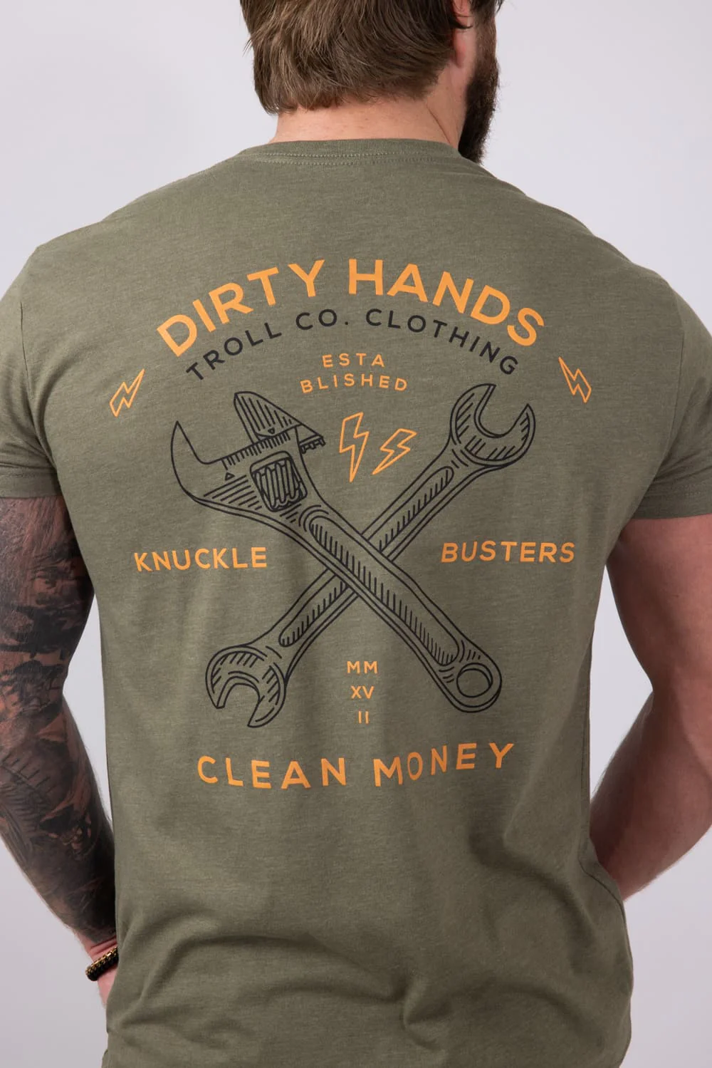 Troll Co Twisting Wrenches T-Shirt for Men - Image 2