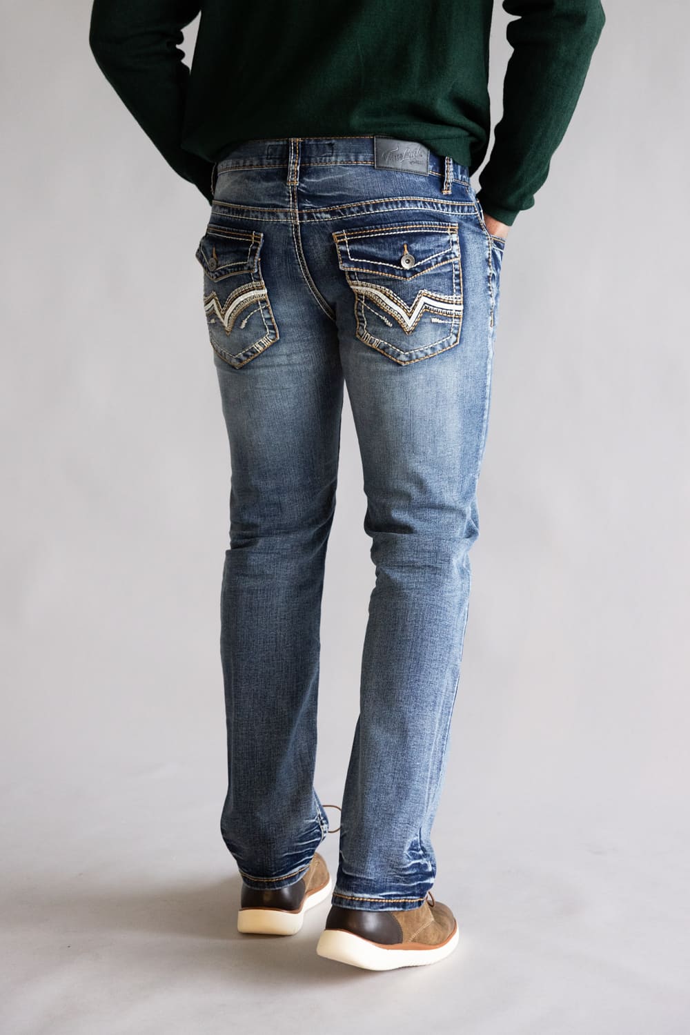 True Luck Lucian Bootcut Jeans for Men | TL24112604