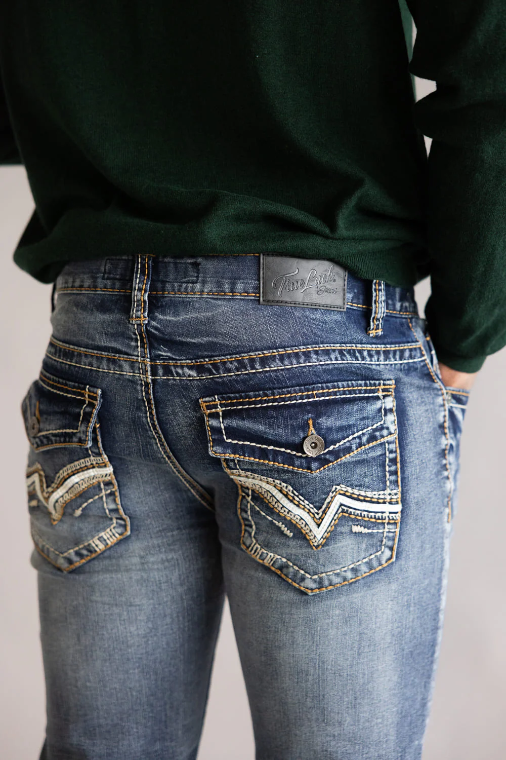 True Luck Lucian Bootcut Jeans for Men | TL24112604 - Image 3