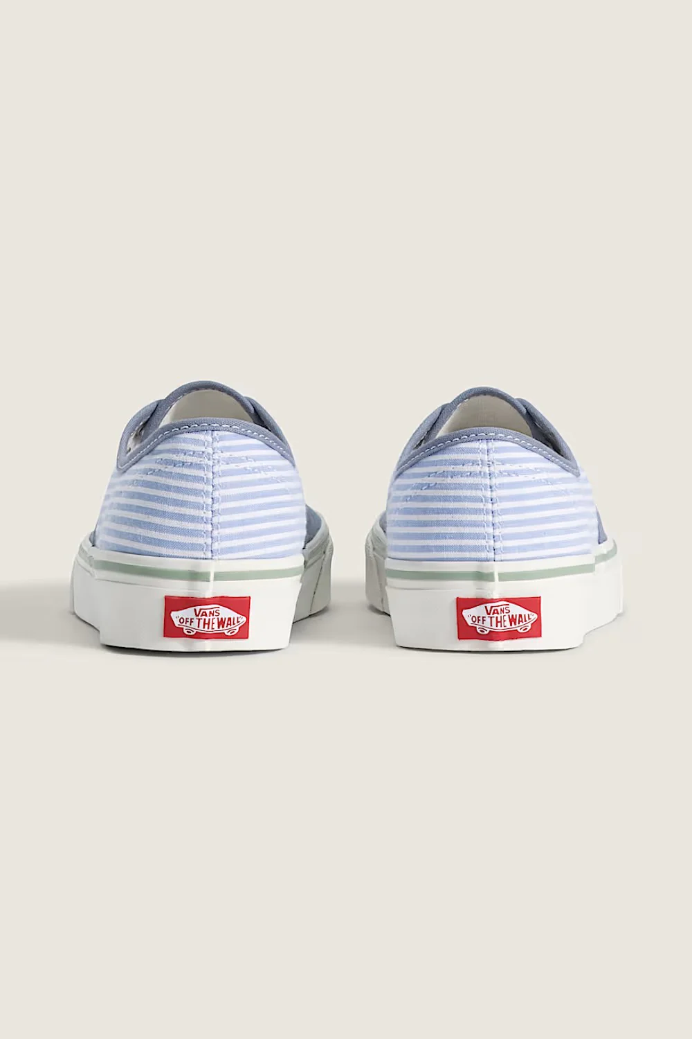 Vans Authentic Sneakers for Women in Stripes/Glacial Slate | VN000D6GFOI1 - Image 4