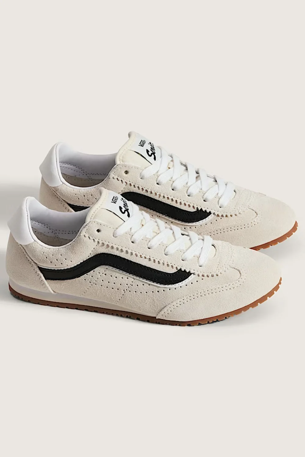 Vans Super Lowpro Sneakers for Women in Marshmallow | VN000D83CCZ1 - Image 2