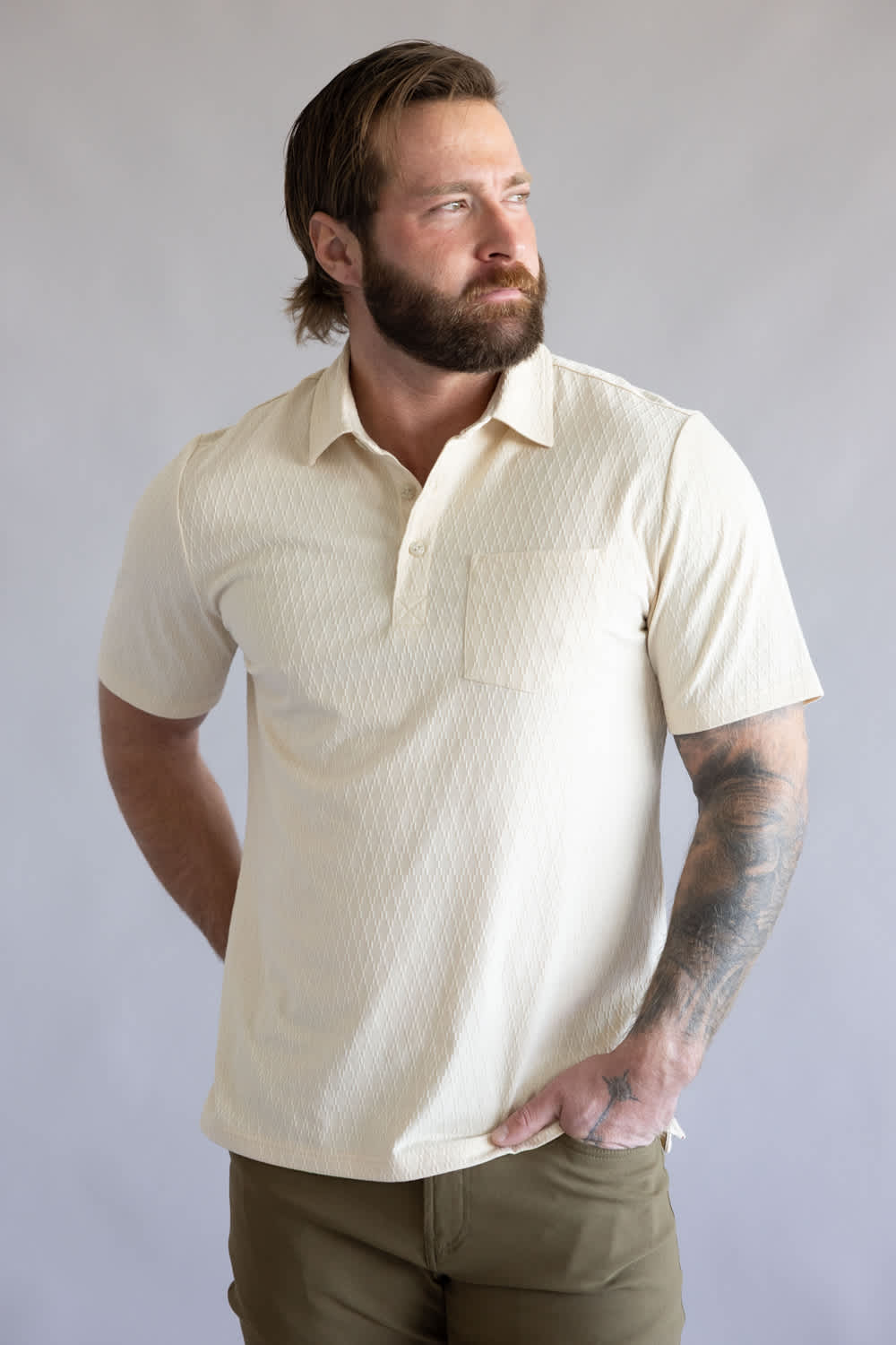 Weatherproof Vintage Diamond Polo for Men