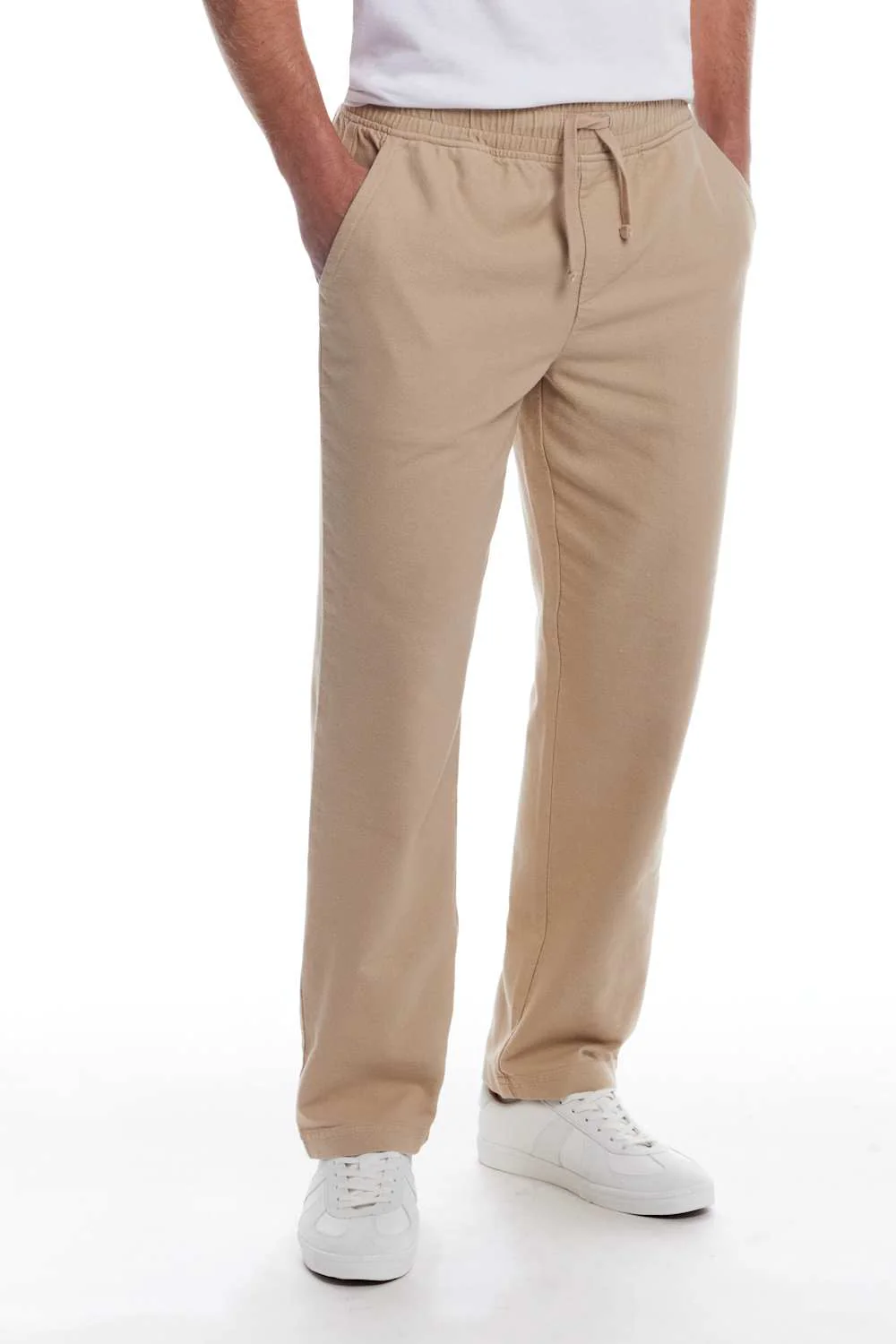 Weatherproof Vintage Linen Drawstring Pants for Men - Image 3