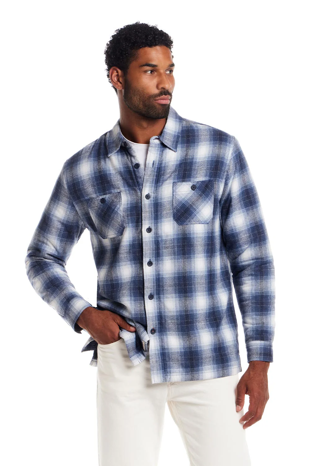 Weatherproof Vintage Sherpa Lined Shirt Jacket for Men
