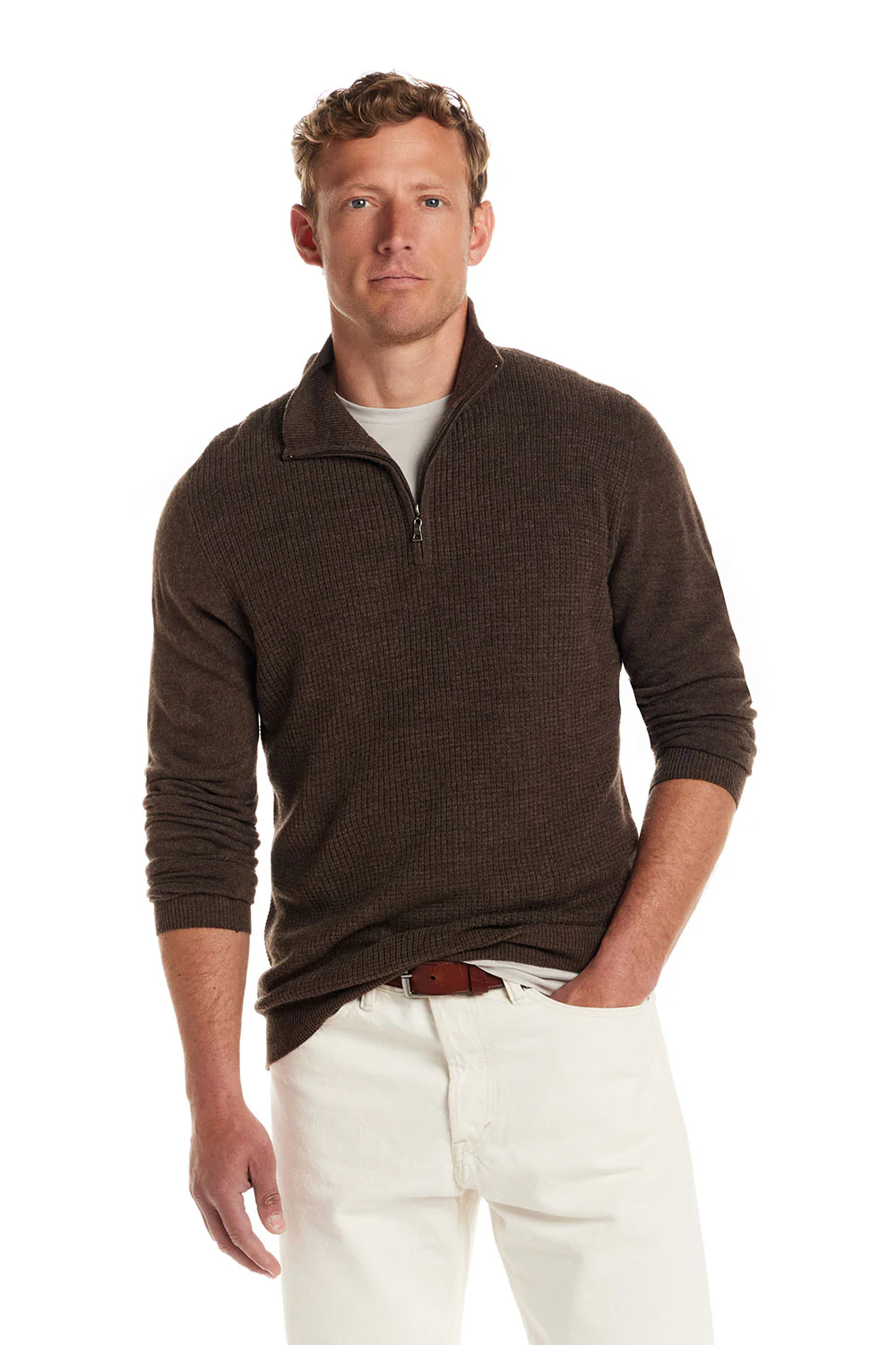Weatherproof Vintage Soft Touch Quarter Zip for Men