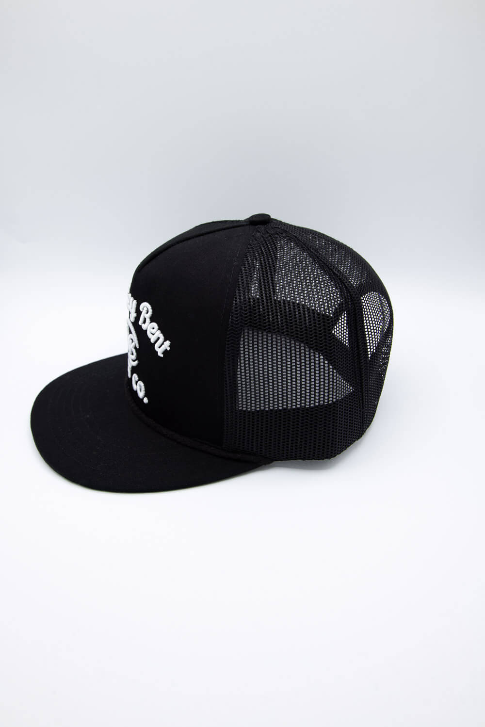 Whiskey Bent Johnny Cash Trucker Hat for Men in Black | JHNYCASH - Image 2